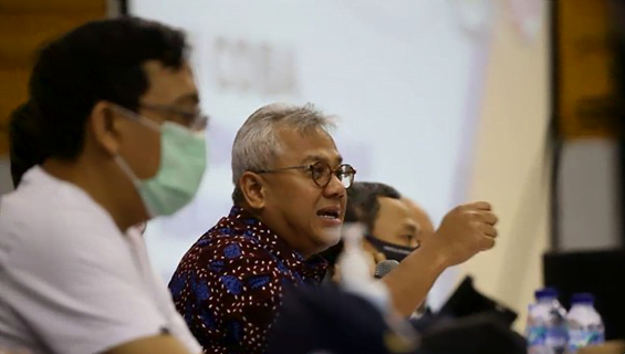 Ketua KPU Arief Budiman Positif Covid-19