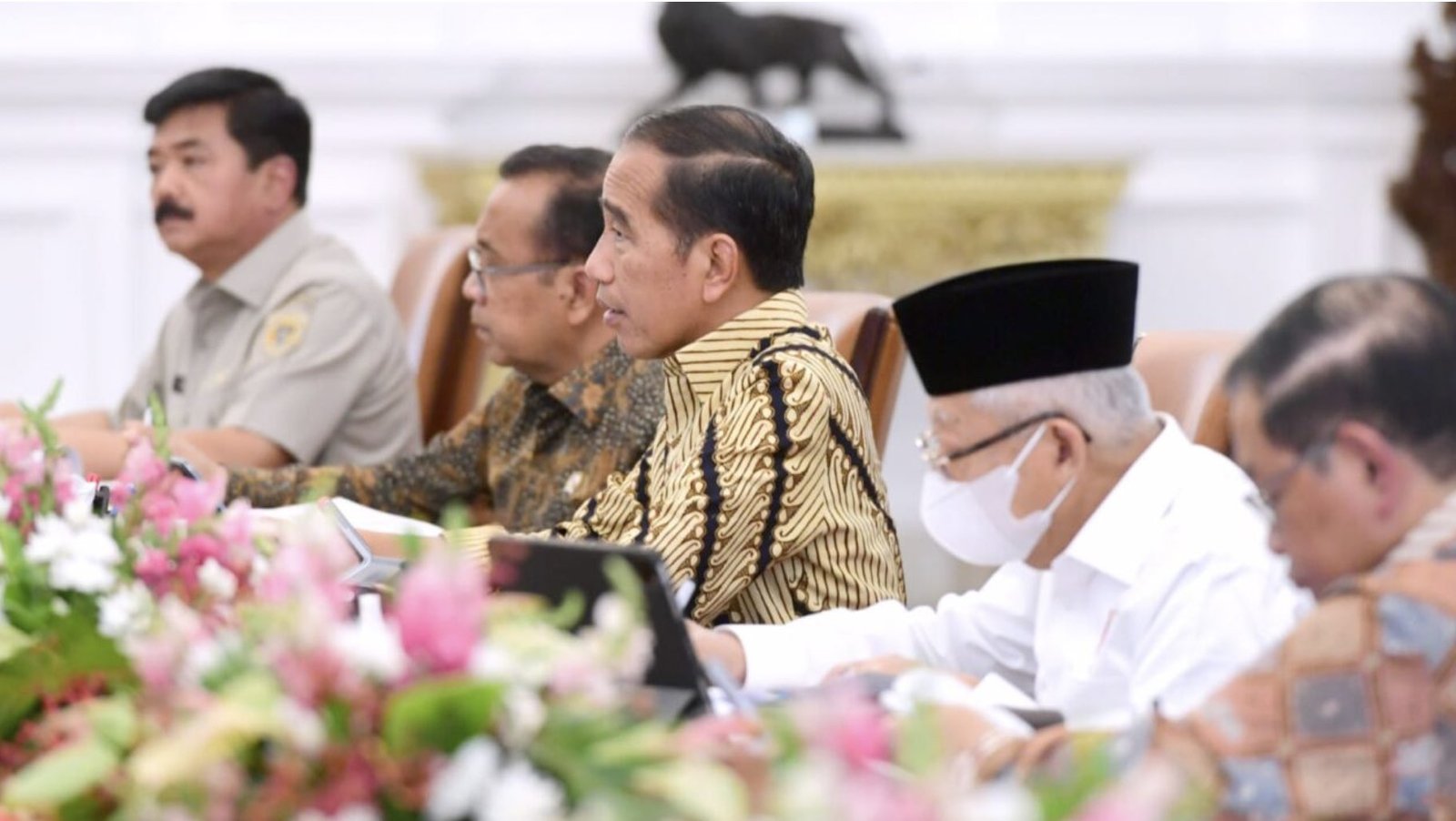 Presiden Jokowi Pimpin Rapat Perkembangan Investasi IKN