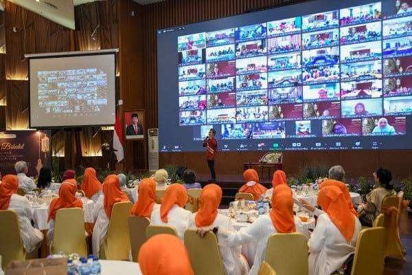 PUPR Gelar Acara Halal Bihalal Bersama DWP Menjalin Silaturahmi