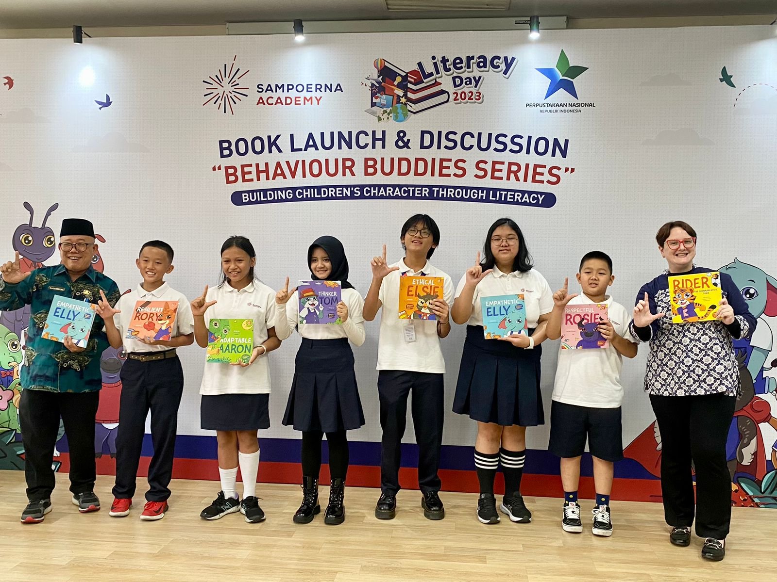 Sampoerna Academy Bersama Perpustakaan Nasional RI Ajak Kembangkan Pendidikan Karakter Melalui Buku Cerita Anak