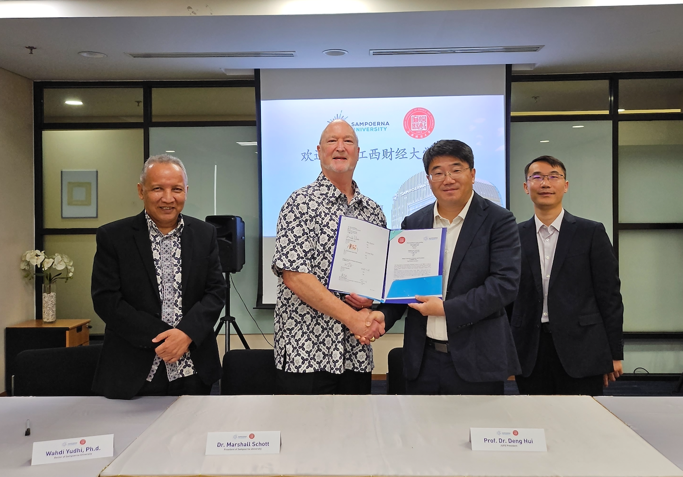 Sampoerna University dan Jiangxi University of Finance & Economics Sepakat Tingkatkan Kualitas Pendidikan Tinggi di Dua Negara