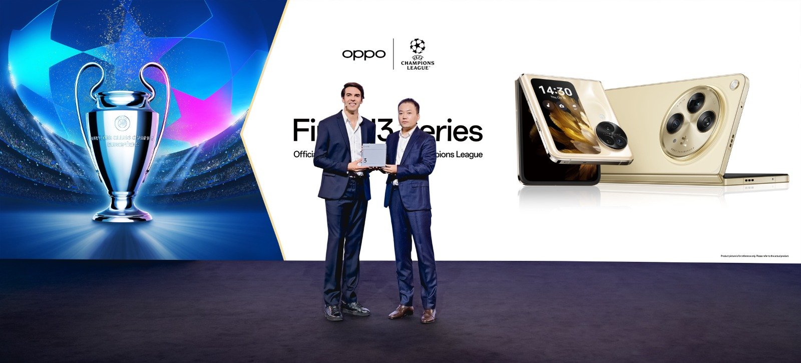 Menyambut ‘The King of Foldables’, OPPO Find N3 Series Jadi Smartphone Resmi Ajang UEFA Champions League