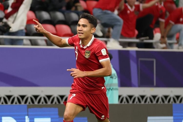 Marselino Ferdinan Cetak Gol Bersejarah di Piala Asia 2023