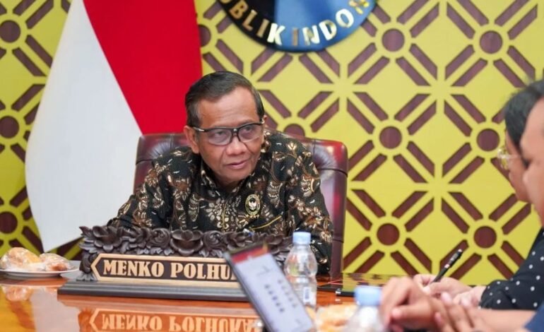 Pengunduran Diri Mahfud MD dari Jabatan Menko Polhukam