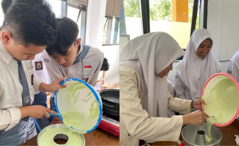 Pelatihan Pembuatan Produk Bioteknologi: Bolu Terfortifikasi di SMA Surya Buana Malang