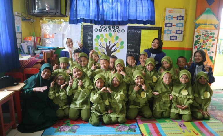 Sosialisasi Pengenalan Profesi, Impian dan Cita-Cita Bersama Anak-Anak TK Muslimat NU 28 Kecamatan Blimbing Kota Malang