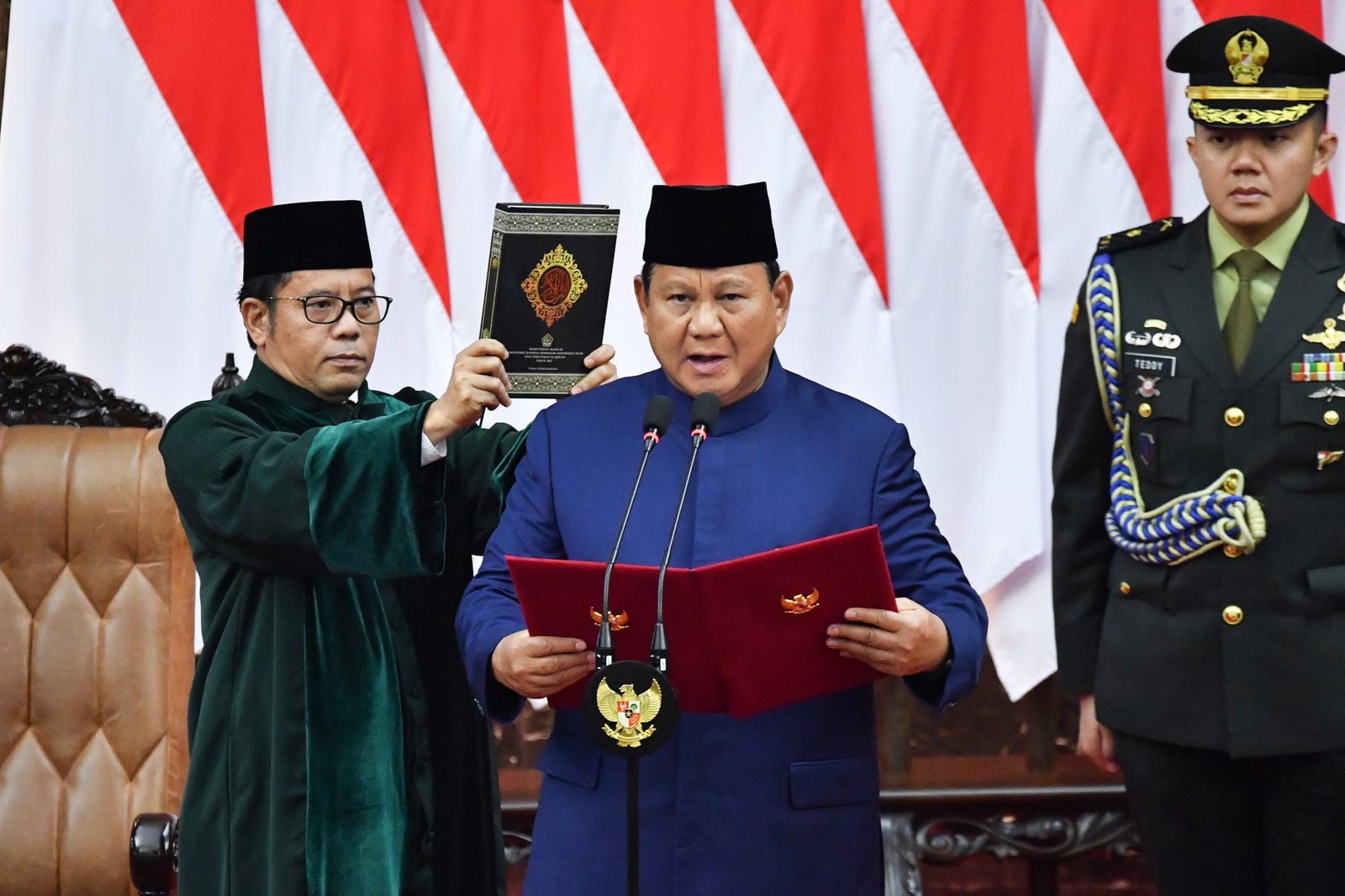 Resmi! Prabowo Subianto dan Gibran Rakabuming Raka Dilantik Sebagai Presiden dan Wakil Presiden RI 2024-2029