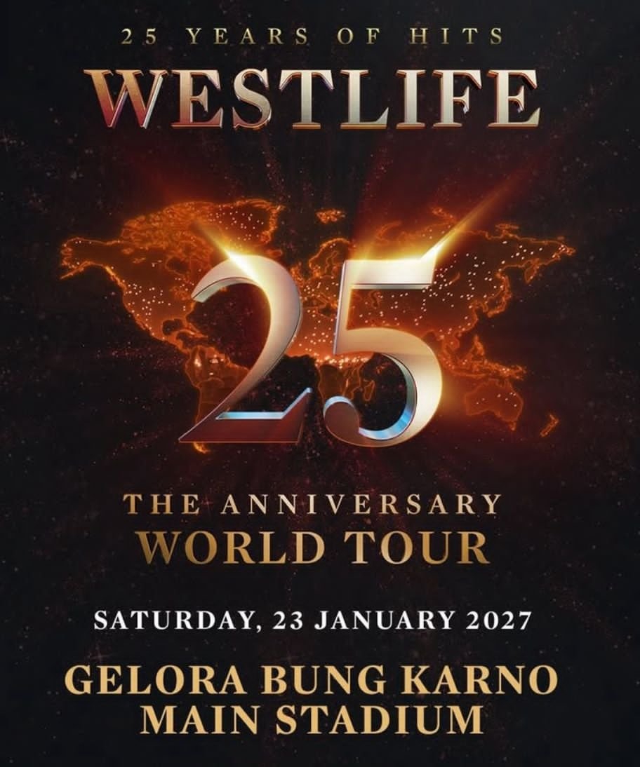 Westlife Konser di GBK 2027, Tiket Mulai Rp850 Ribu Jadi Buruan Fans