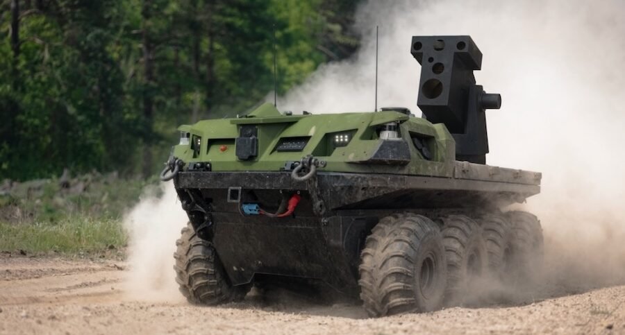 Rheinmetall Kenalkan Kendaraan Robot dengan Laser Anti-Drone