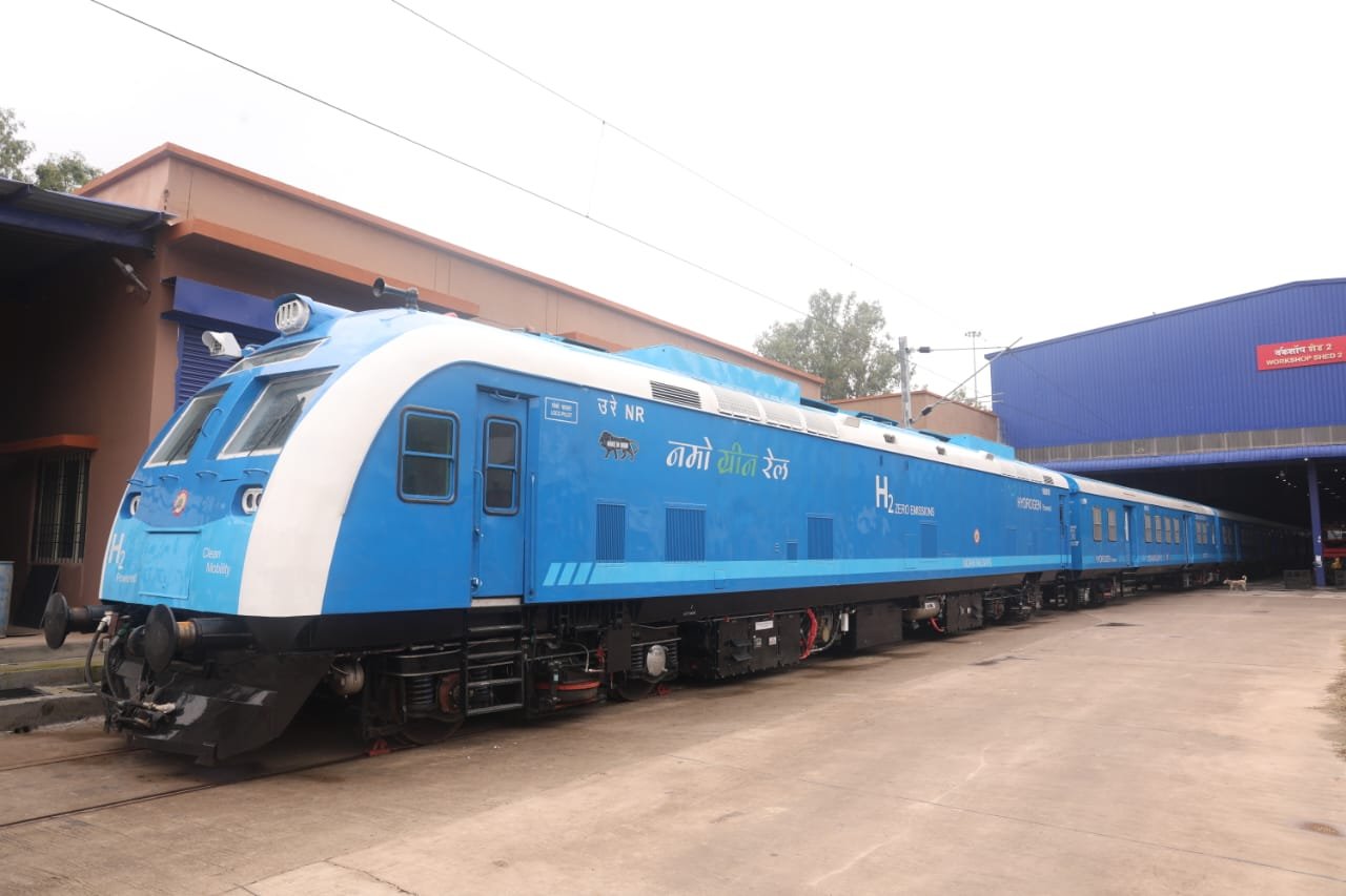 India Uji Kereta Hidrogen Terpanjang Dunia, Siap Beroperasi