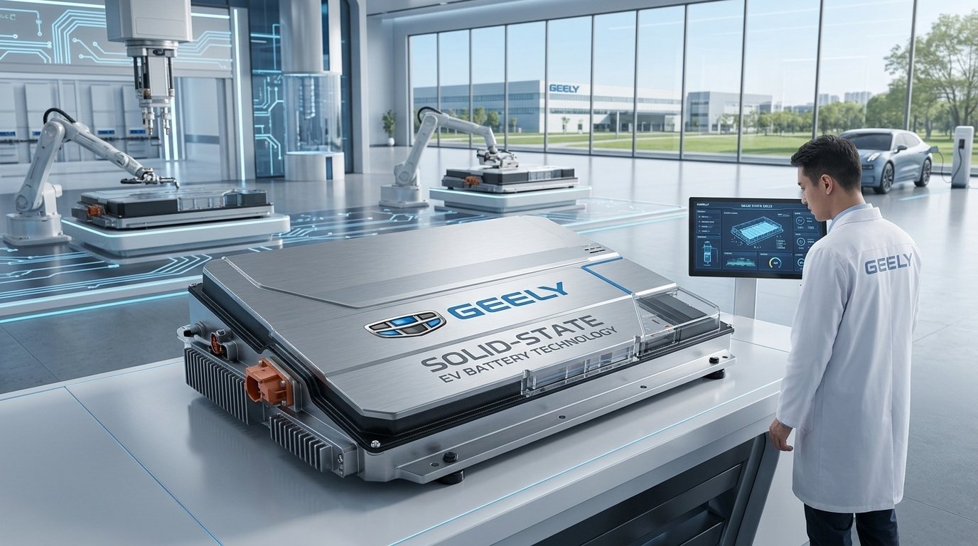Geely Kembangkan Baterai Solid-State 500 Wh/kg
