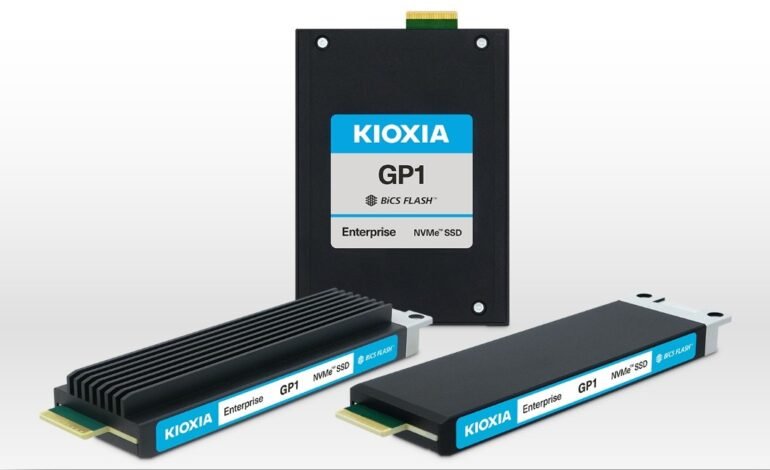 Kioxia Pamer SSD PCIe 6.0 dengan 10 Juta IOPS