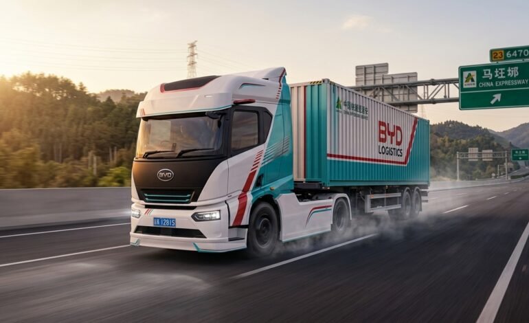 BYD ETT 44 Bawa Pengisian 1,5 MW, Tempuh 600 Km
