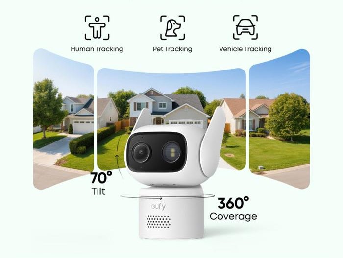 eufy Hadirkan Wired Cam C31, Kamera 360° dengan AI Tracking dan Sound & Cry Detection